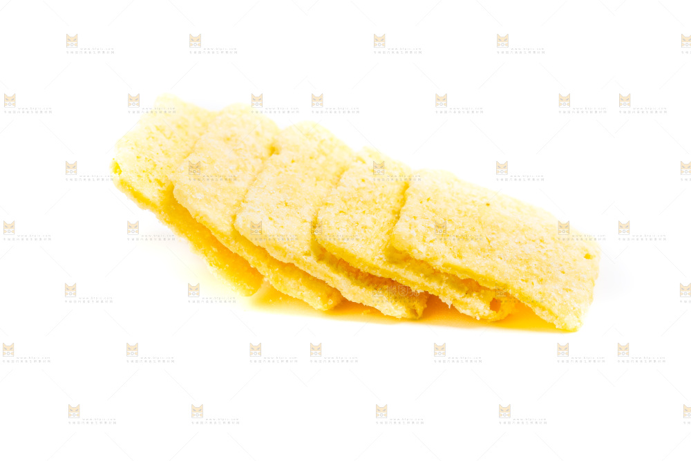 白底上的锅巴