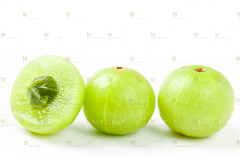 白底上的潮汕油甘果