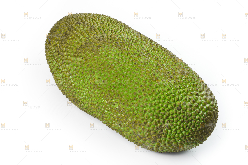 白底上放着海南菠萝蜜