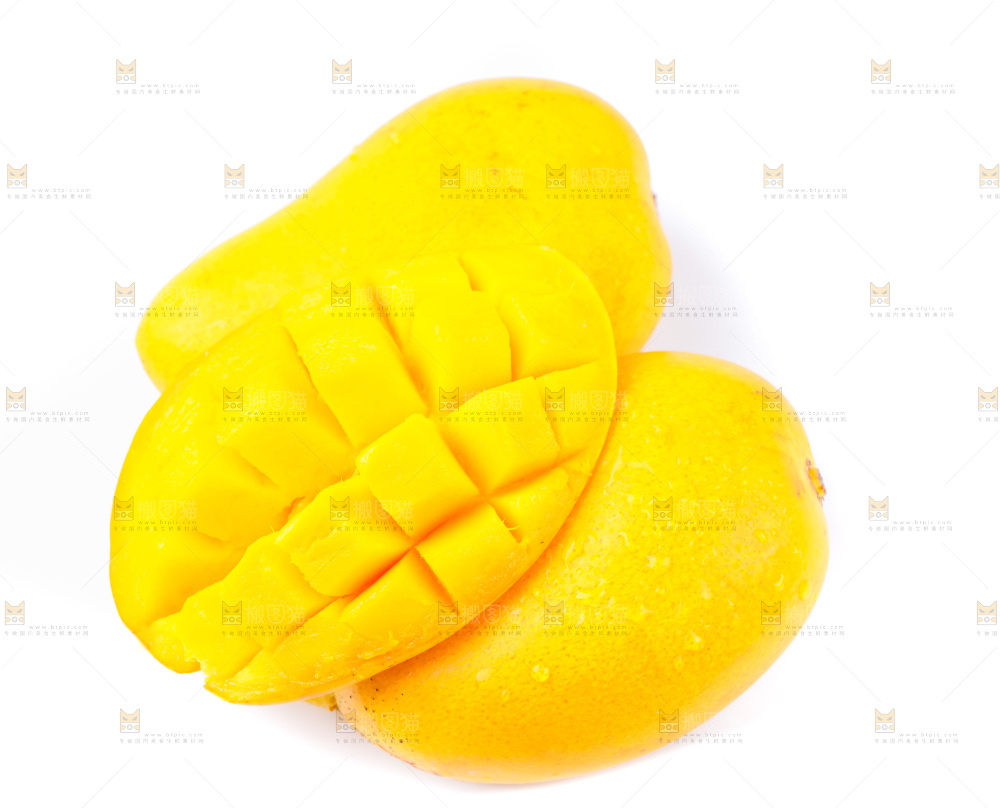 白底上的小台芒