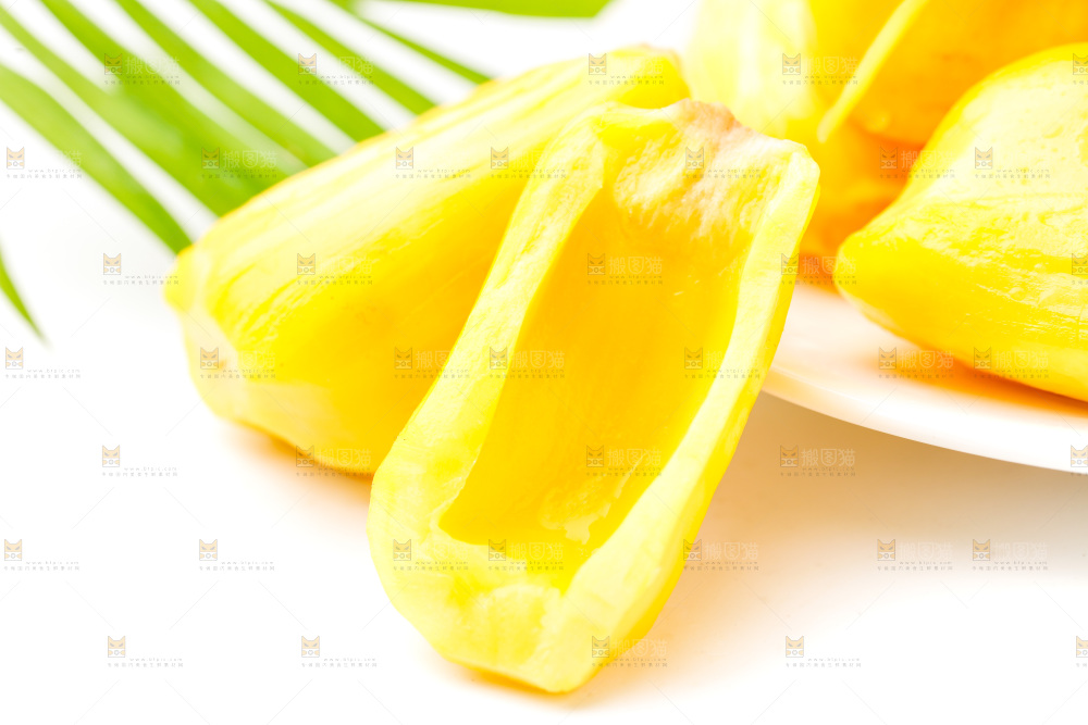 浅底上的黄肉菠萝蜜