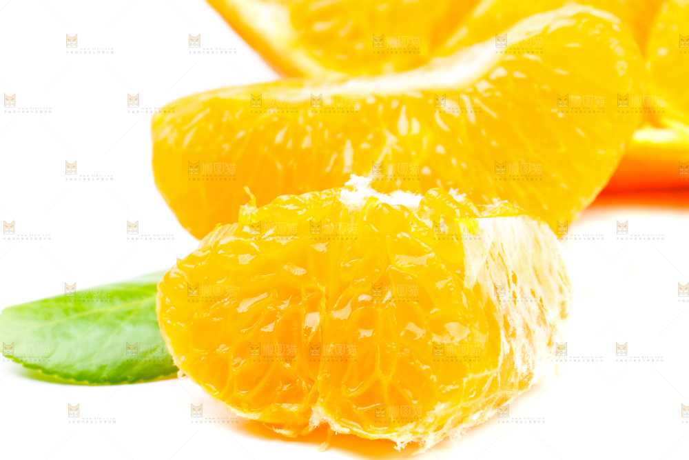 白底上的丑柑