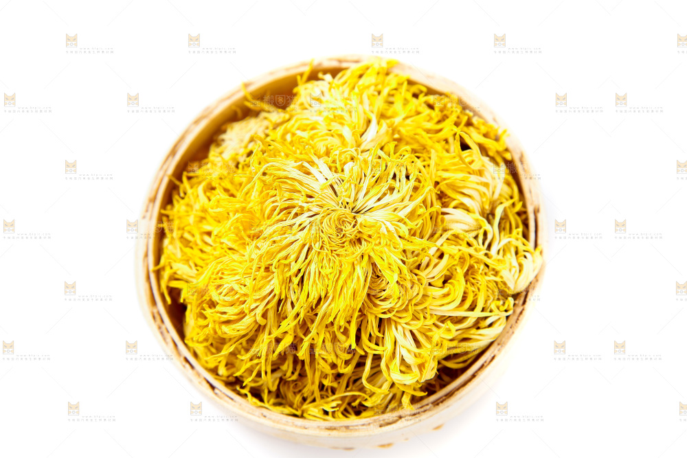 篮子里装着金丝皇菊