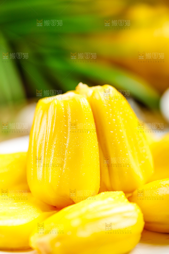 碟子里的海南菠萝蜜