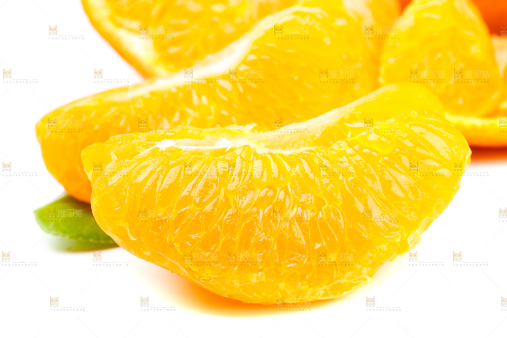 白底上的丑柑