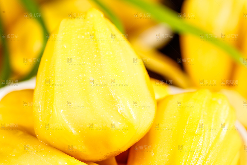 垫子上的菠萝蜜