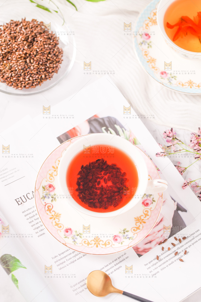 一杯决明子茶