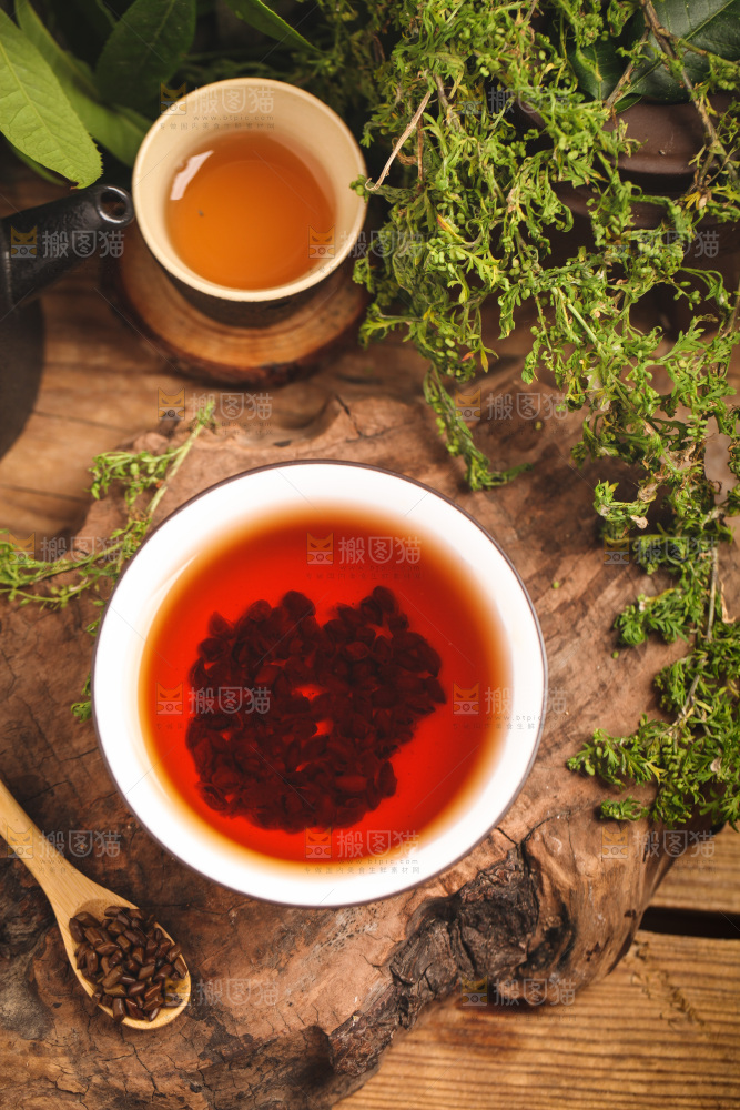 一杯决明子茶