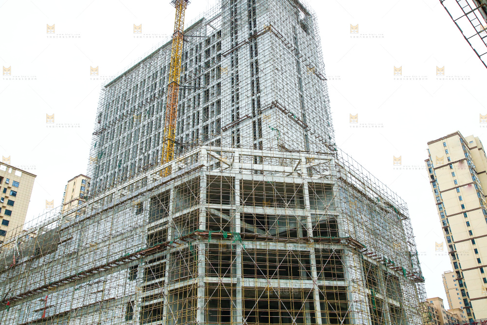 建设中的楼房