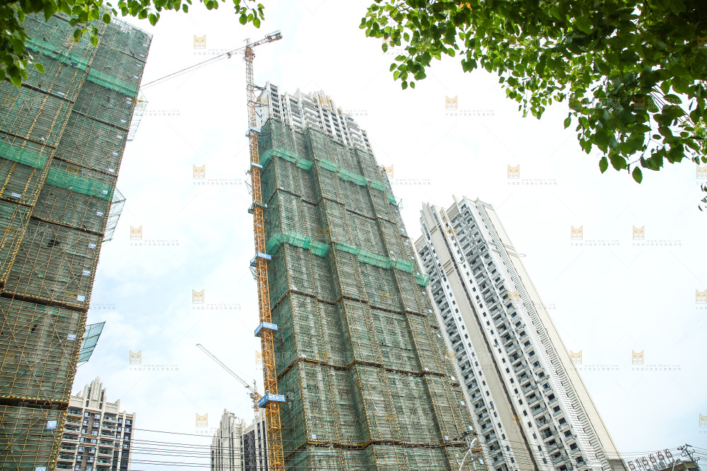 建设中的楼房