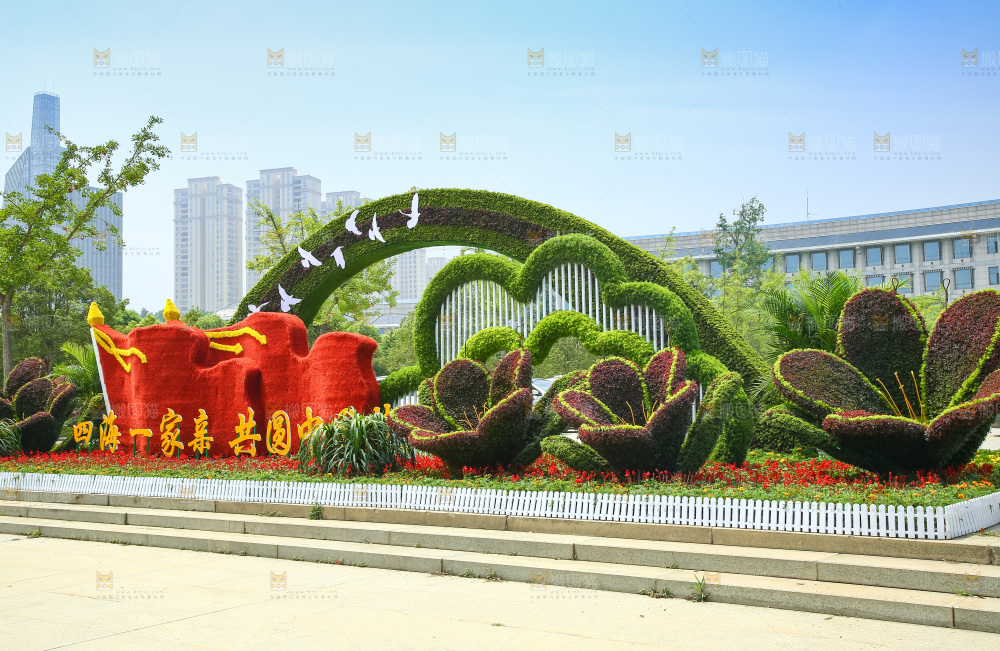 植物景观雕塑