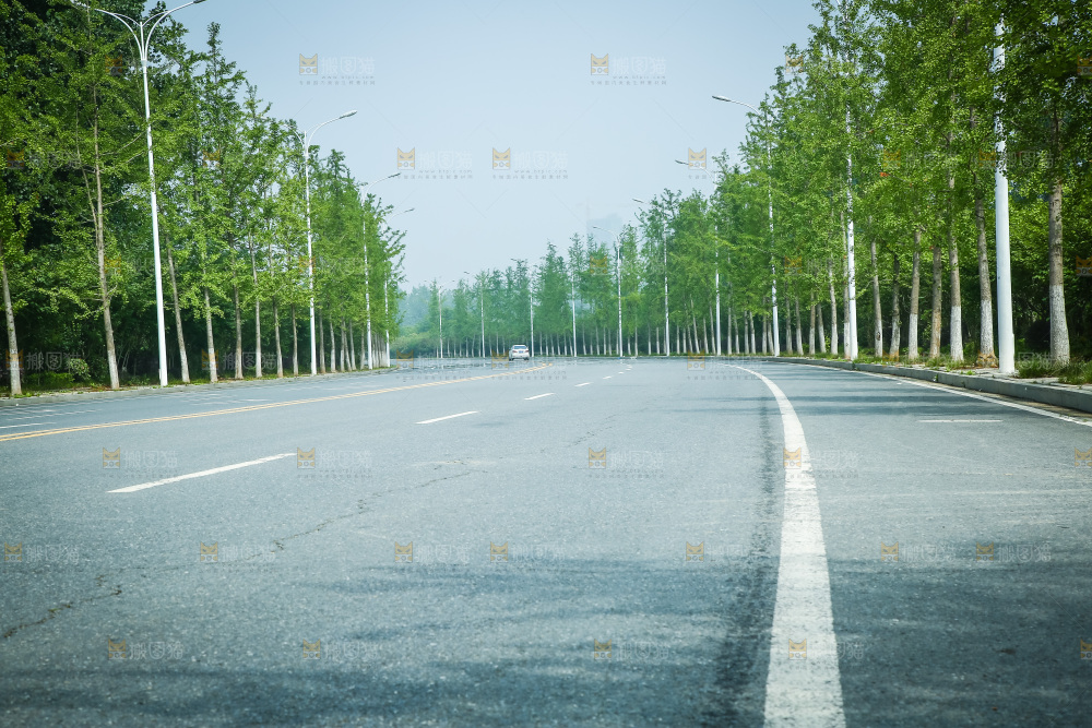 一条机动车道路