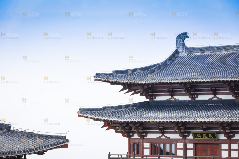 寺庙的建筑