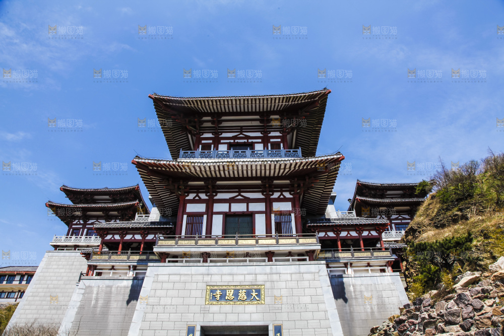 寺庙的建筑