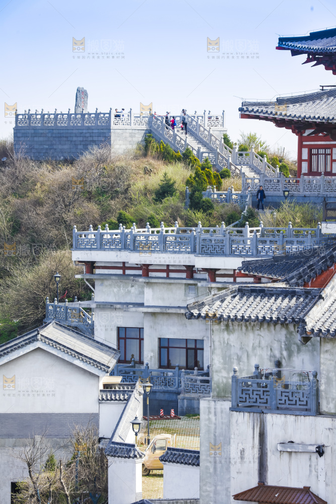 户外的建筑