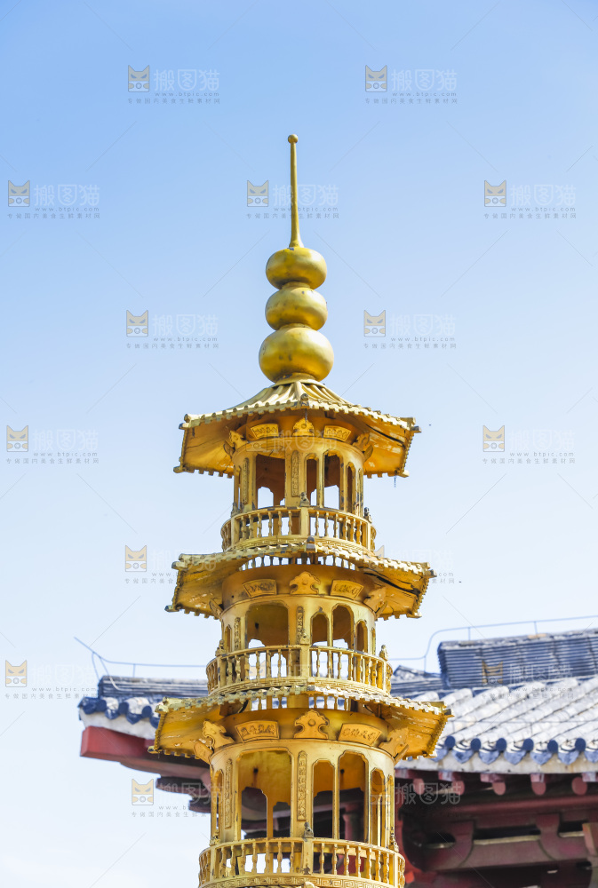 寺庙的建筑
