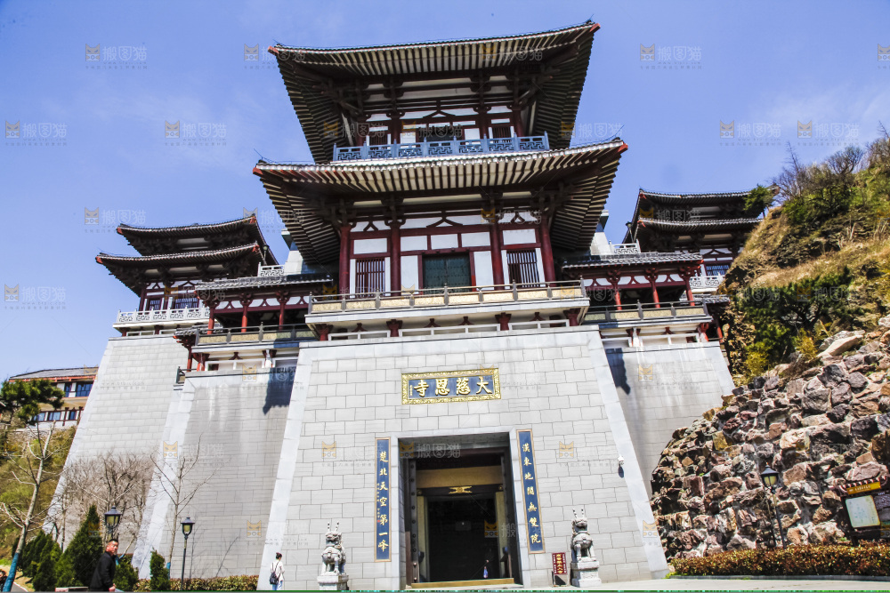 寺庙的建筑