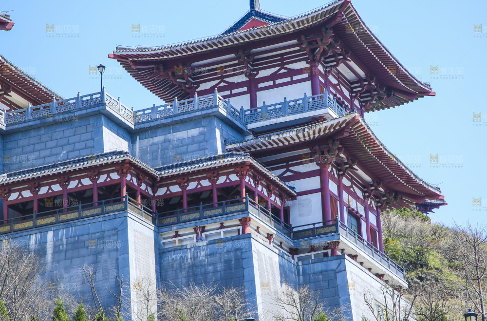 寺庙的建筑