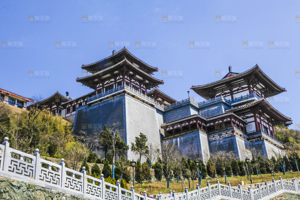 寺庙的建筑