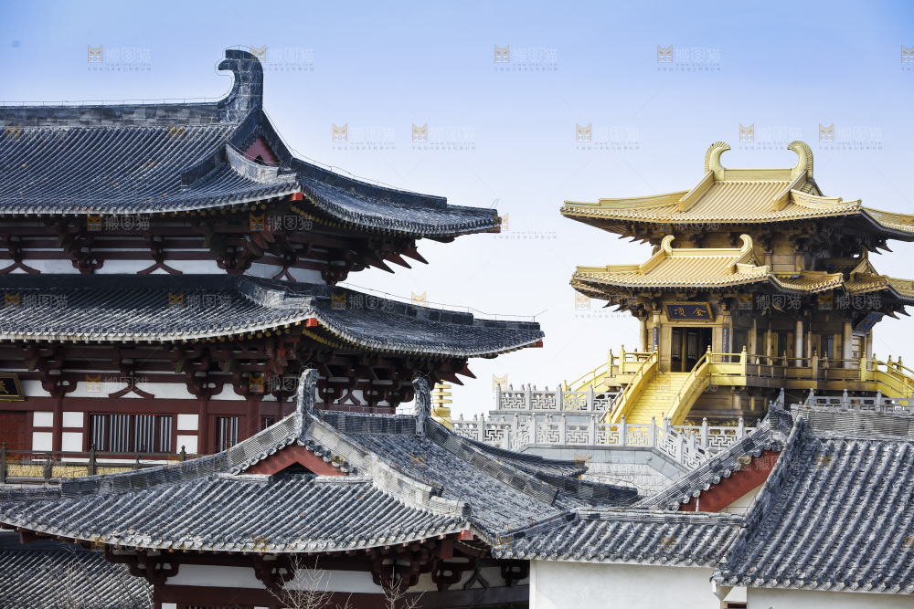 寺庙的建筑