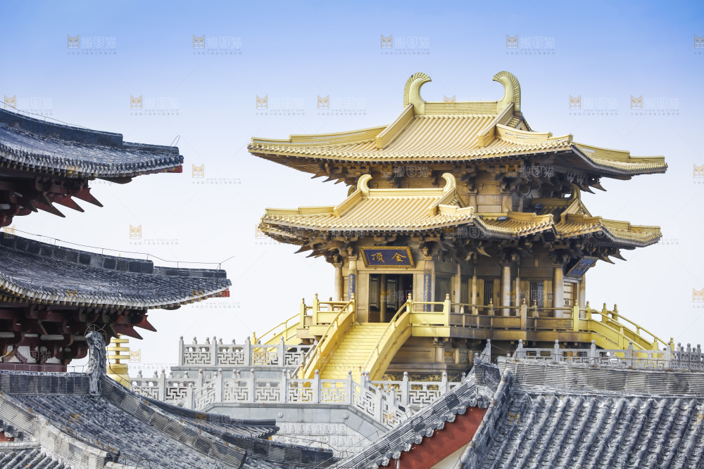 寺庙的建筑