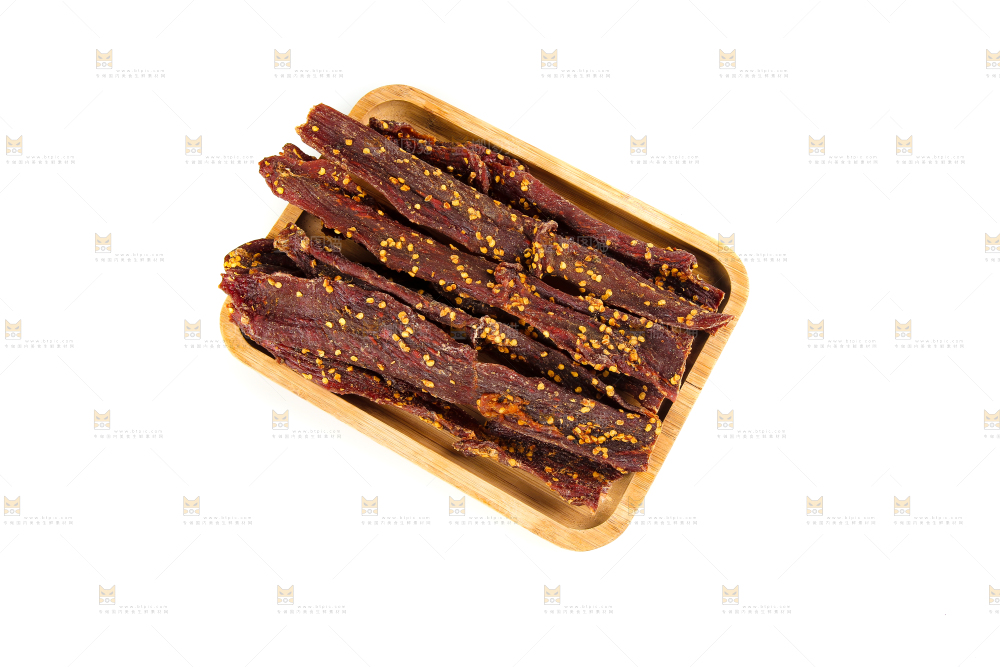 一盘麻辣牛肉干