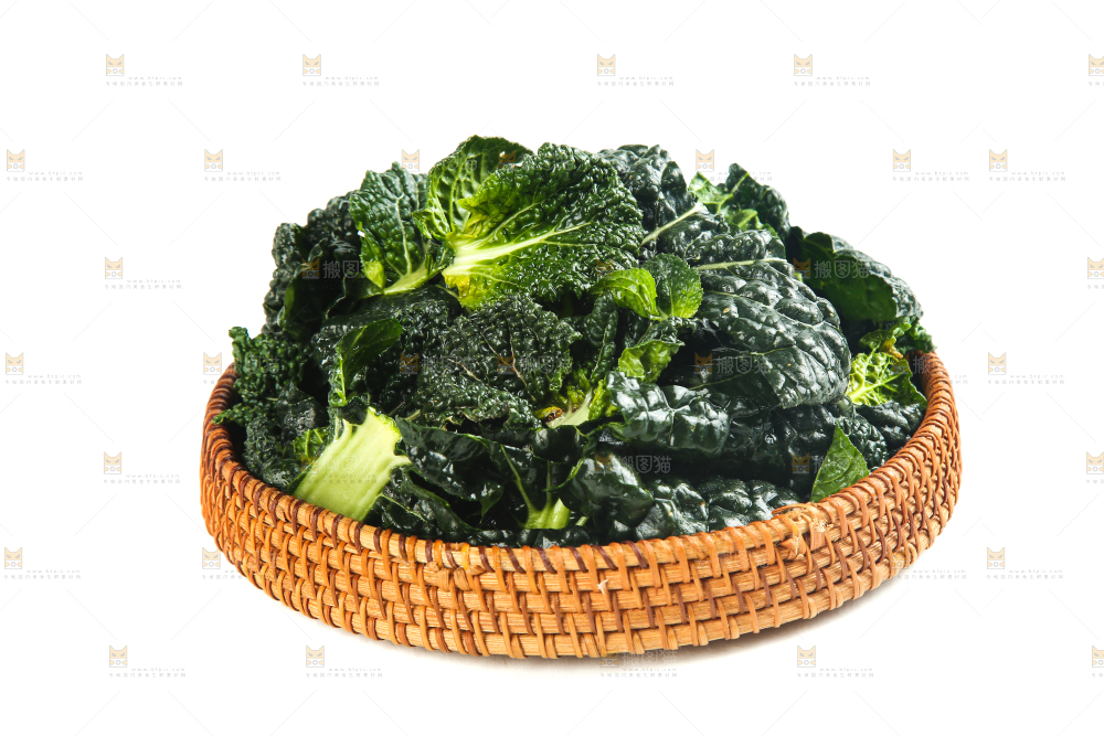 一篮新鲜泡泡青菜