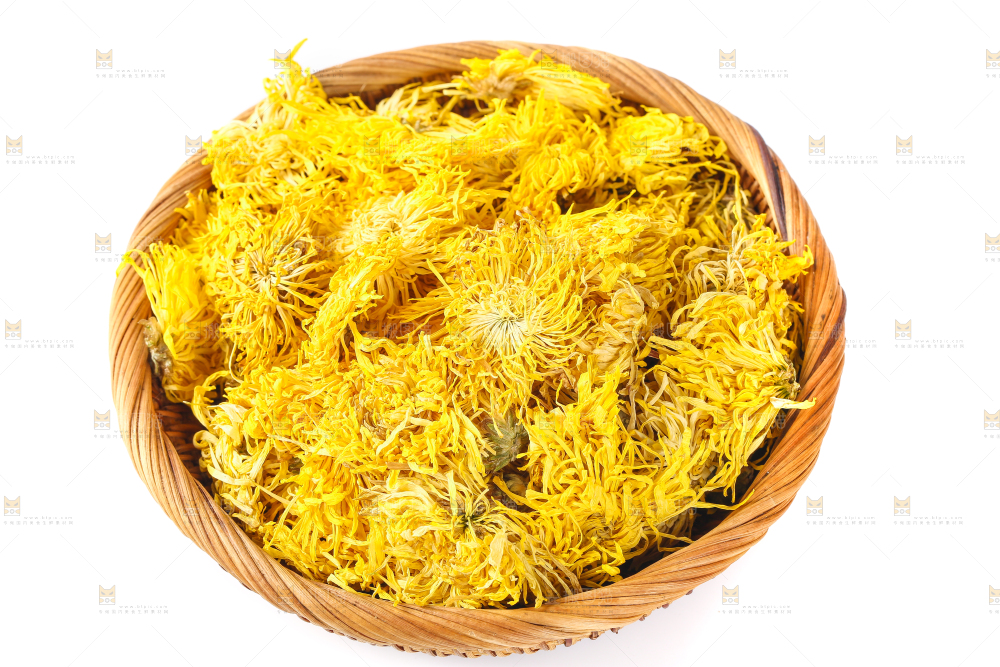 一篮黄山金丝皇菊