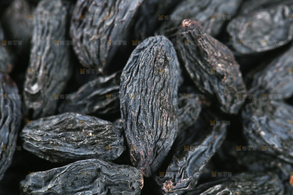 一堆新疆葡萄干