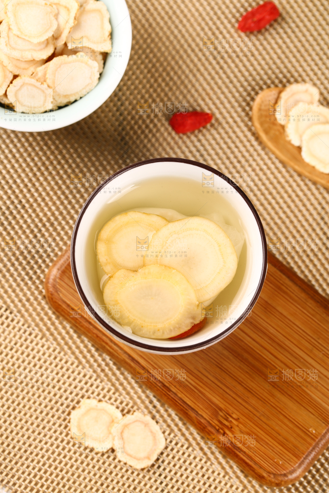一杯西洋参茶