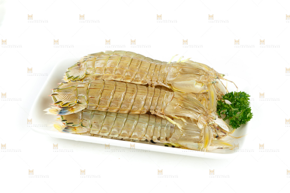 一盘琵琶虾