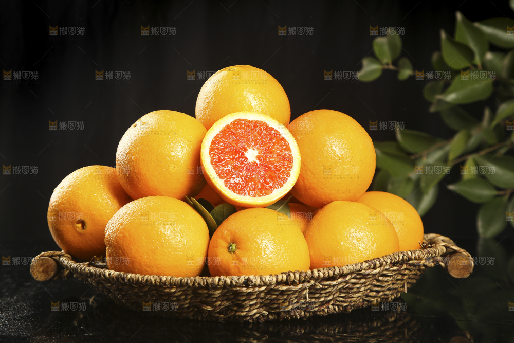 一篮江西赣南血橙