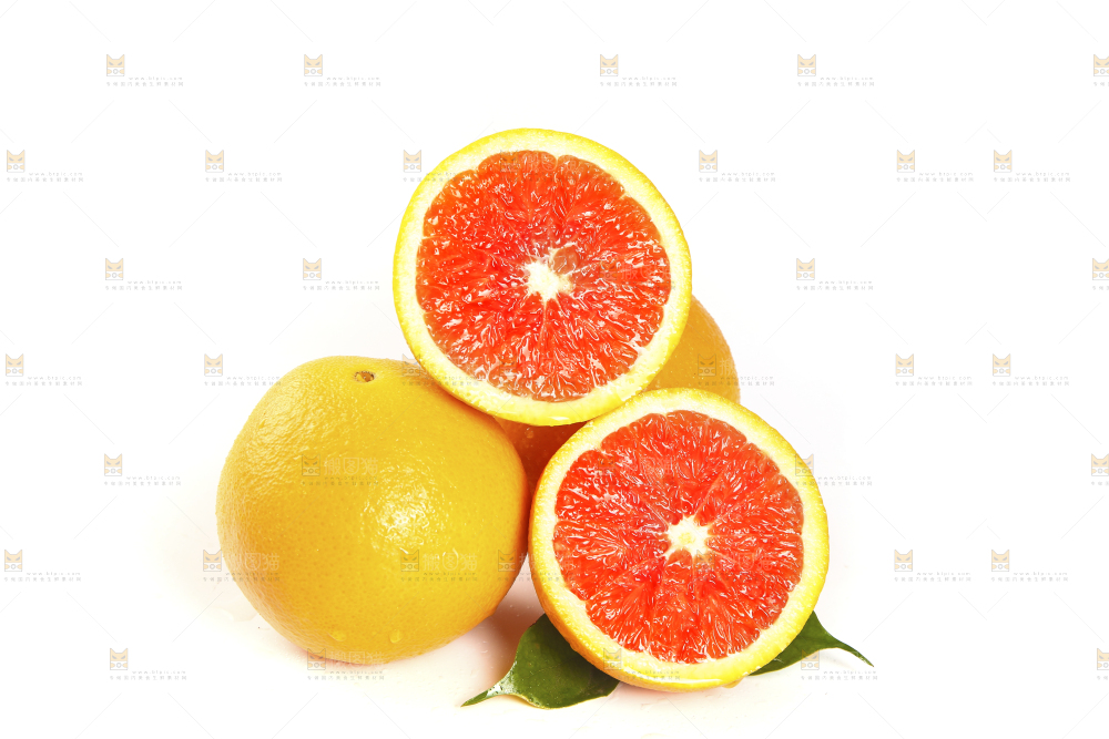 白底上的赣南玫瑰橙