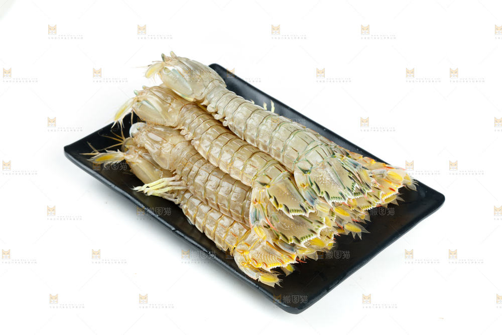 一盘琵琶虾