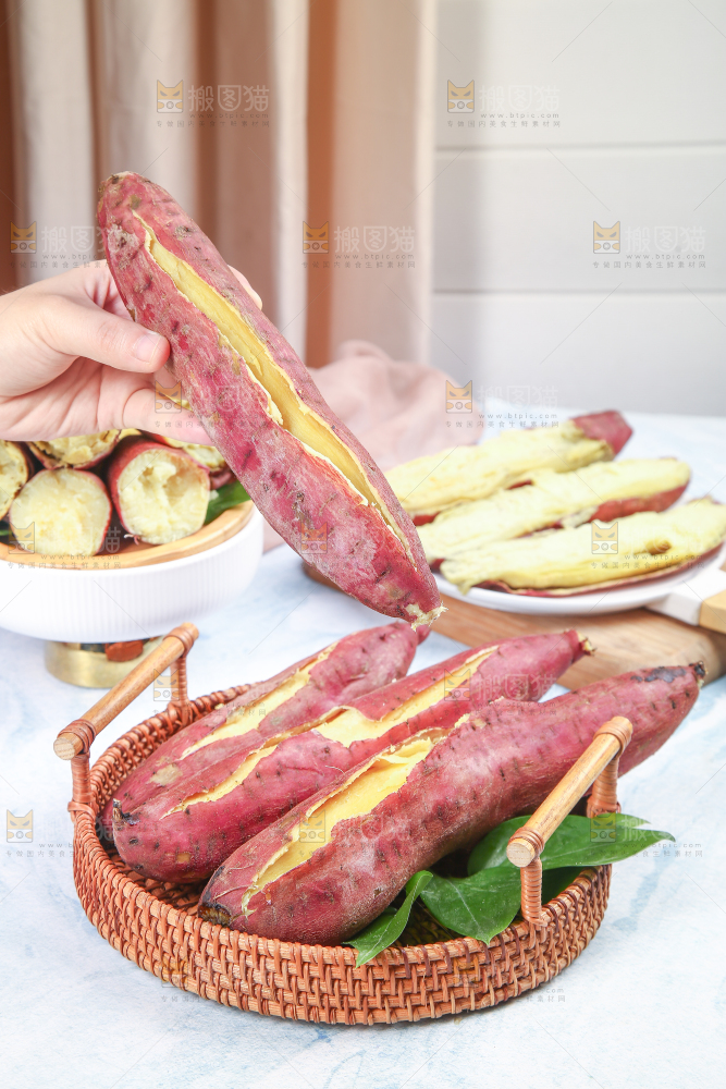新鲜板栗红薯