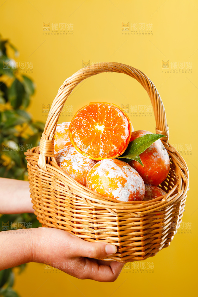 一篮广西茂谷柑