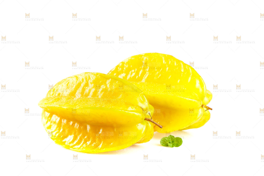 白底上放着漳州杨桃