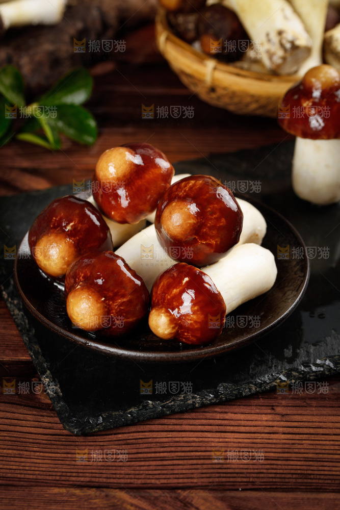 一盘姬松茸