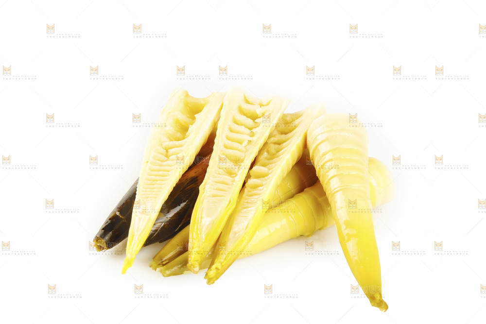 白底上放着老汤味手剥笋