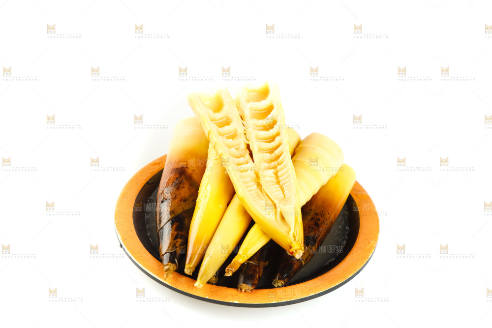 一盘老汤味手剥笋