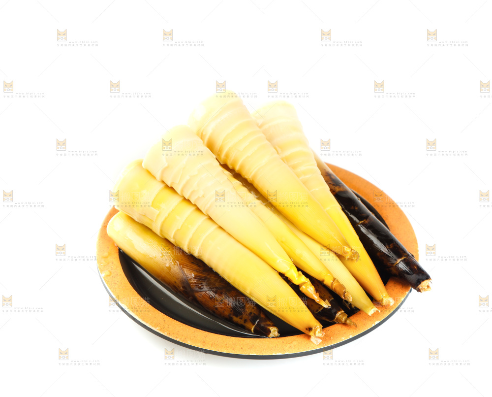 一盘老汤味手剥笋