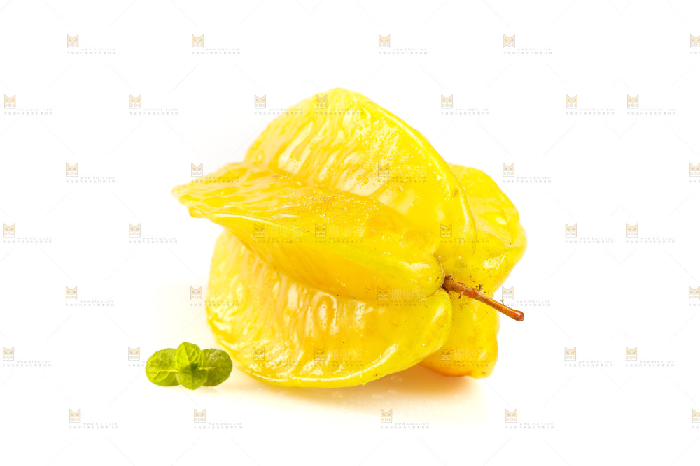 白底上放着漳州杨桃