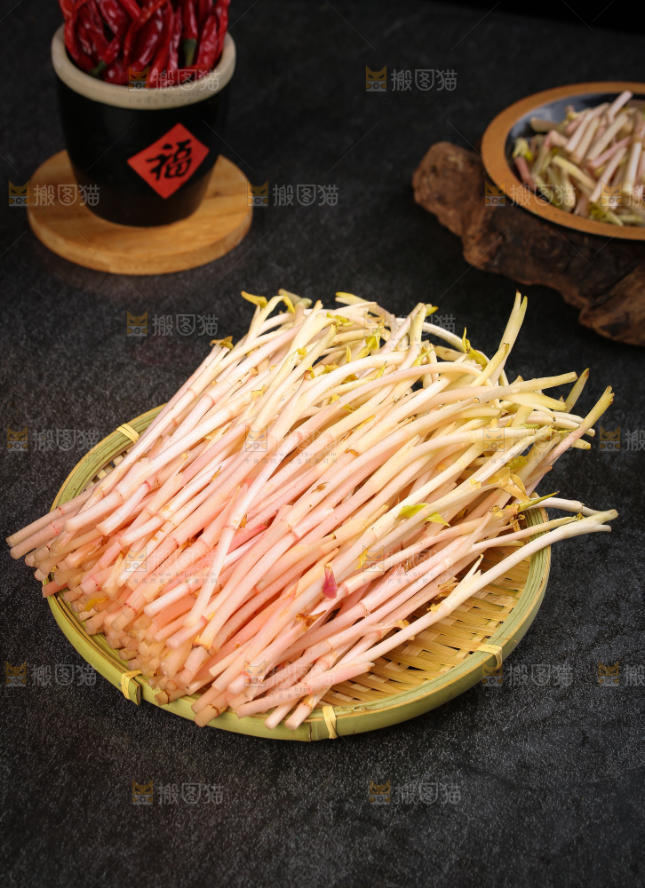 一篮鱼腥草嫩尖