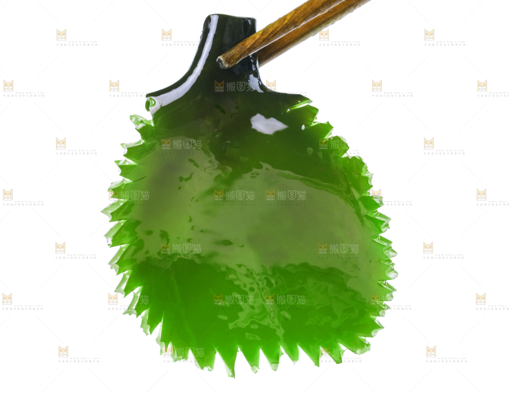 筷子夹着海带头