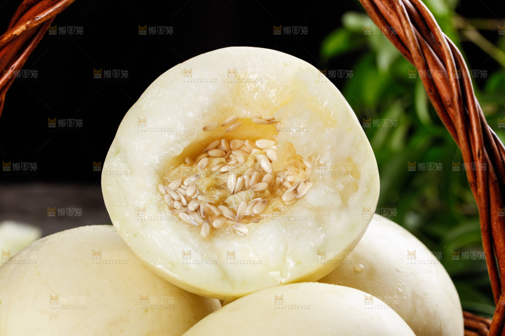 一篮陕西阎良甜瓜