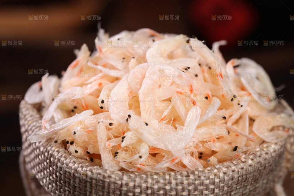 一袋淡干虾皮