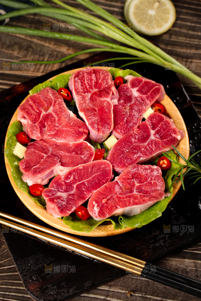 一盘牛腱子肉