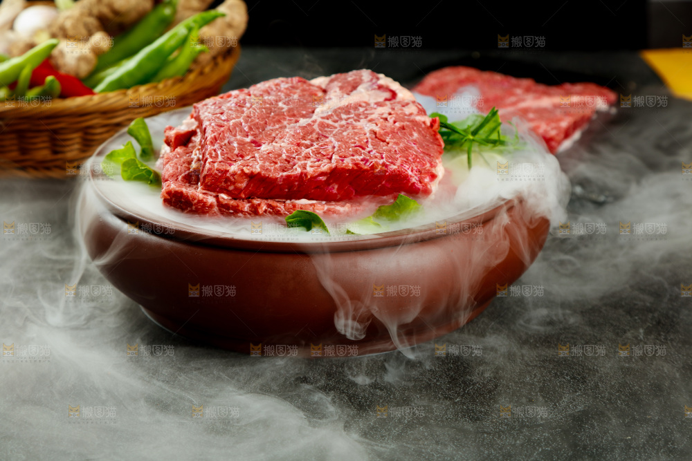 新鲜的牛腩肉
