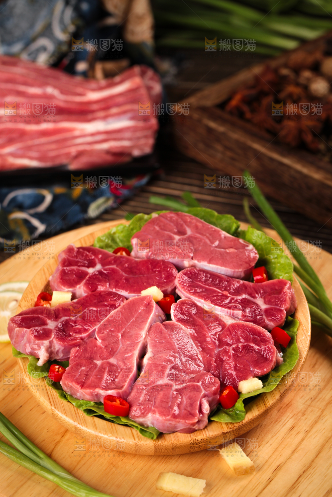 一盘牛腱子肉