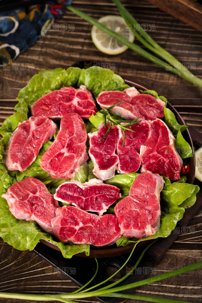 一盘牛腱子肉